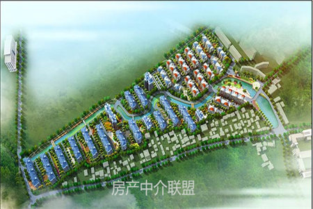 山水人家佛山中学附近南北通透全明户型